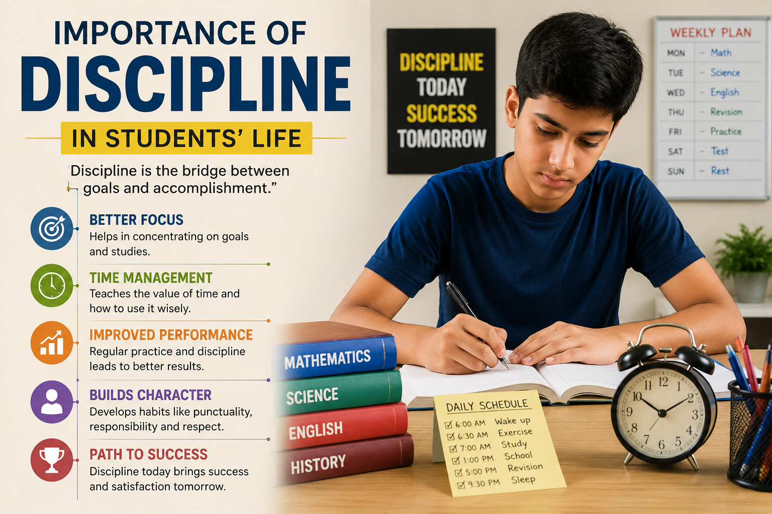 Importance of Discipline in Students’ Life